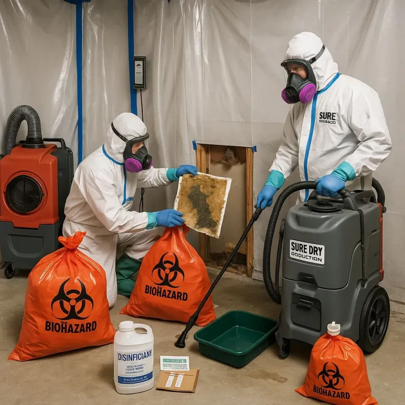 Contaminated Water Handling Protocols process in The Pinery, CO
